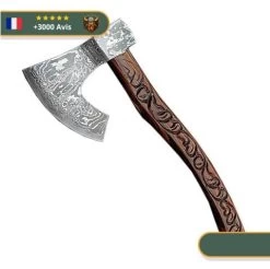 Hache Viking Gravure Bois