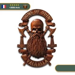 Art Mural Viking Fils D'Odin