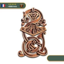 Art Mural Viking Marteau De Thor Nordique