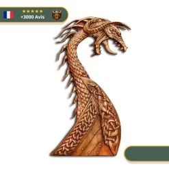 Art Mural Viking Proue De Drakkar