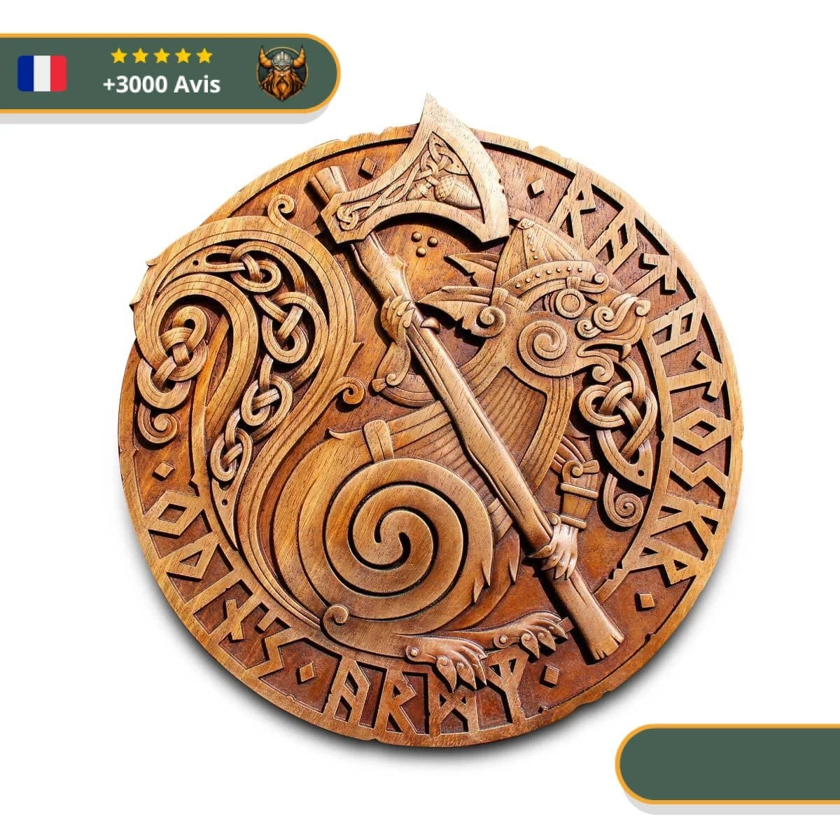 Art Mural Viking Ratatosk 1 Art Mural Viking Ratatosk