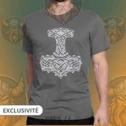 T-shirt Viking Marteau De Thor