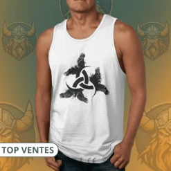 Débardeur Musculation Triskèle & Corbeaux