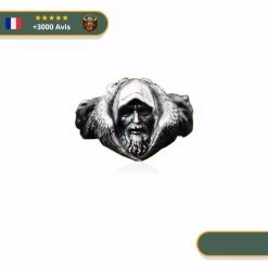 Chevalière Viking Odin | Argent