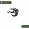 Bague Viking Aigle Du Wessex | Argent