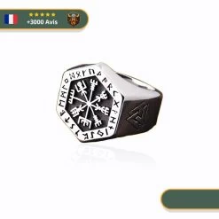 Chevalière Nordique Valknut | Argent