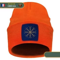 Bonnet Viking Aegishjalmur 8 Bonnet Viking Aegishjalmur -Viking Soldes Magasin Bonnet Viking Aegishjalmur orange