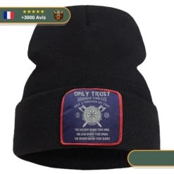 Bonnet Viking Fraternité -Viking Soldes Magasin Bonnet Viking Fraternite black