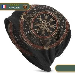 Bonnet Boussole Viking Royal | Noir Et Or