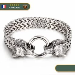 Bracelet Viking Nordique | Argent
