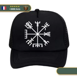 Casquette Boussole Nordique | Noir