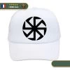 Casquette Croix Celtique | Blanc Et Noir