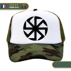 Casquette Croix Celtique | Vert Army