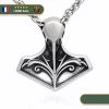 Collier Corbeau Royal | Argent