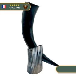 Corne De Buffle Scandinave Avec Support