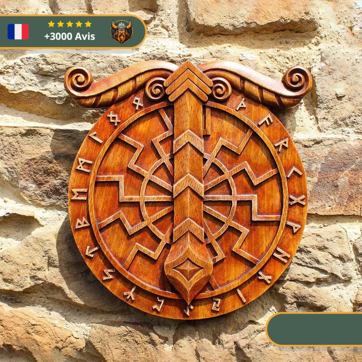 Art Mural Viking Irminsul 2 Art Mural Viking Irminsul – Image 2