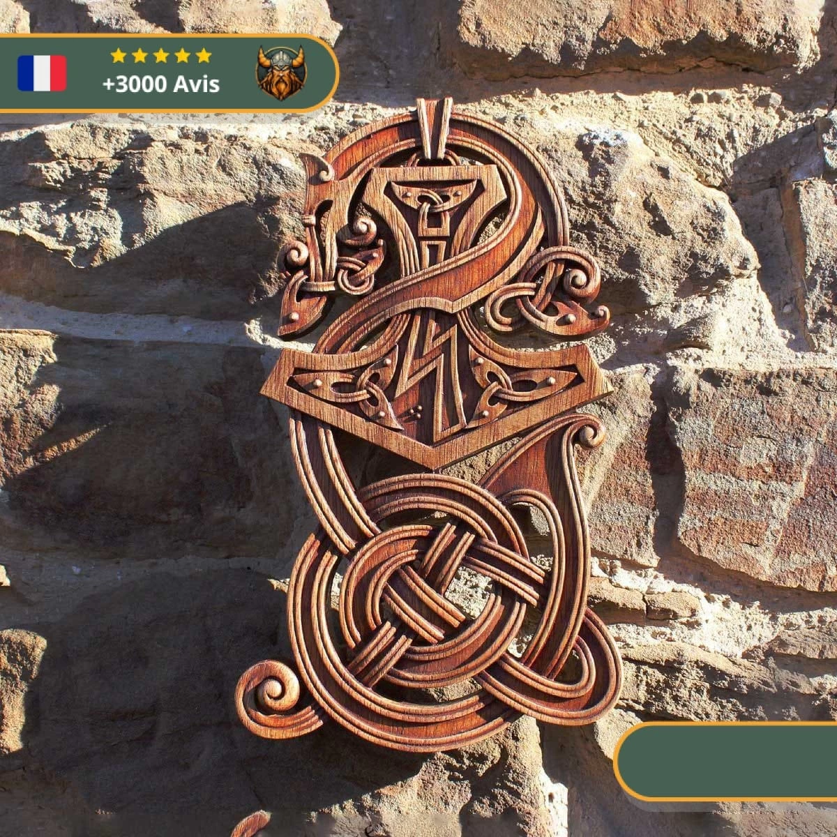 Art Mural Viking Marteau De Thor Nordique 2 Art Mural Viking Marteau De Thor Nordique – Image 2