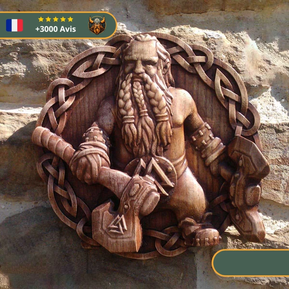 Art Mural Viking Nain 2 Art Mural Viking Nain – Image 2