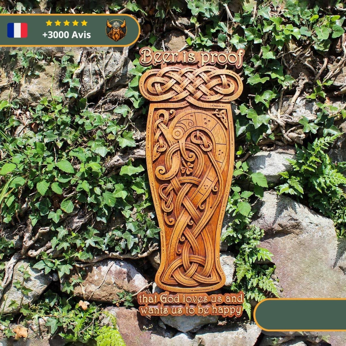 Art Mural Viking Bière Nordique 2 Art Mural Viking Bière Nordique – Image 2