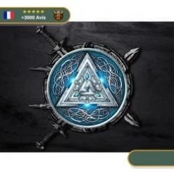Drapeau Triangle Nordique | Noir Et Bleu -Viking Soldes Magasin Drapeau Viking Viking Legends.com06 6478cd4e 7a80 4591 b903 1f0c0eb32726