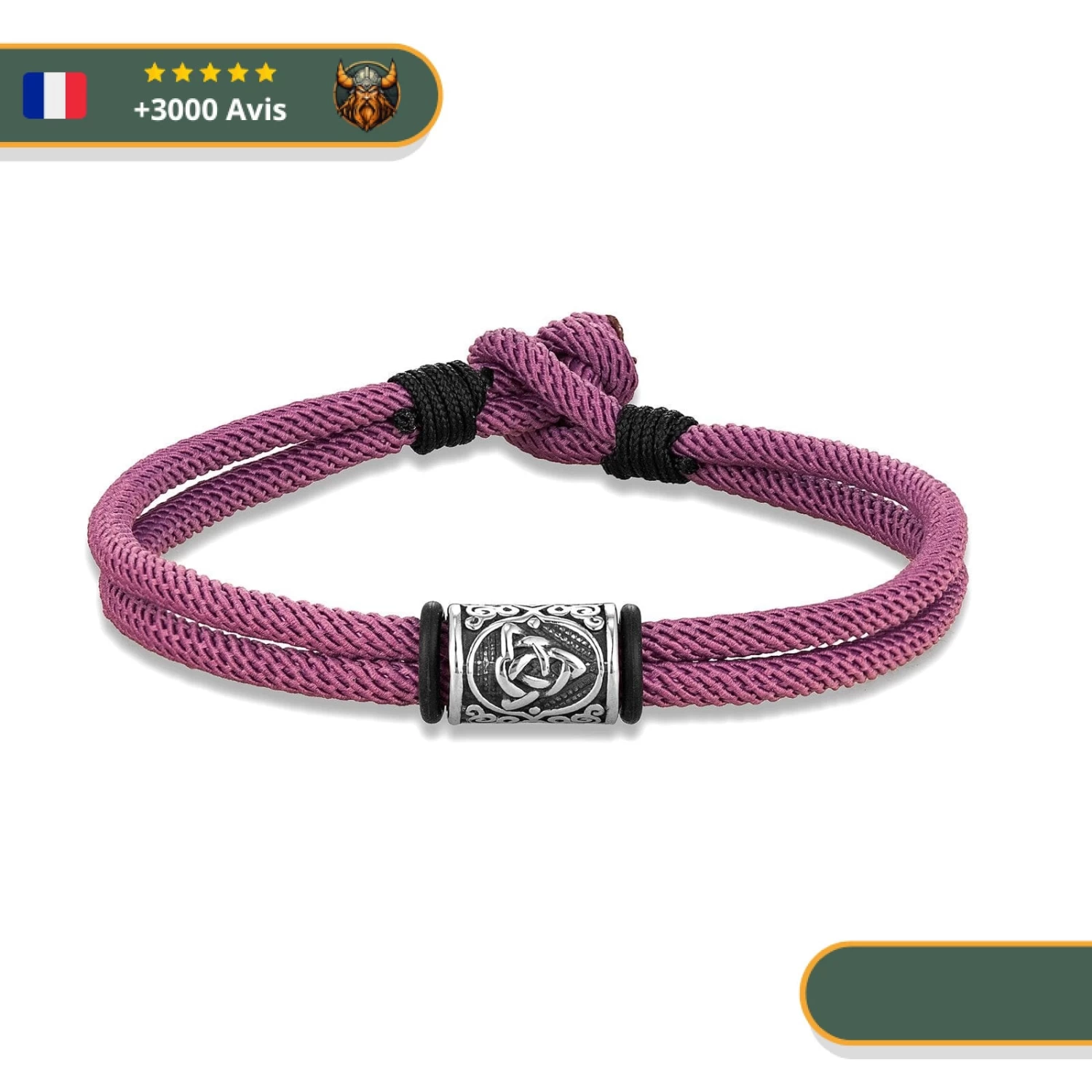 Bracelet Viking Rune Triquetra 8 Bracelet Viking Rune Triquetra – Image 8