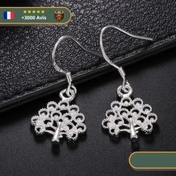 Boucles D'oreilles Lagertha | Argent -Viking Soldes Magasin H170791ecd36f486c964ec61177b0baebH