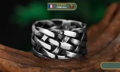 Bague Nordique Homme | Argent -Viking Soldes Magasin H1720aea8e85c40a0ad0777e0600f794fH 600px