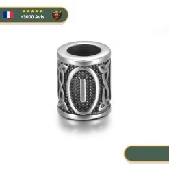 Perle En Acier Rune Isa