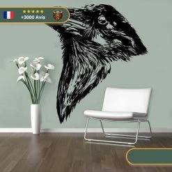 Stickers Corbeau | Noir Et Blanc -Viking Soldes Magasin H31cd6b62369847e3bd7beae9a119aaaex