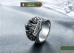 Anneau Viking Corbeau | Argent -Viking Soldes Magasin H382151c6597449e6bb2c7ddbebc26f30i 600px