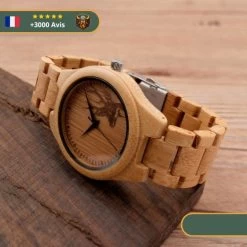 Montre Tête De Cerf Bois | Marron Foncé -Viking Soldes Magasin H382b7a7187914cce82a2ba1d4090c24ag 600px
