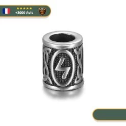 Perle En Acier Rune Sowelu