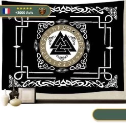 Drapeau Viking Valknut | Noir Et Blanc -Viking Soldes Magasin H3d472a4b5ddb43f6b58655a1bf27135b5 600px removebg preview 600px