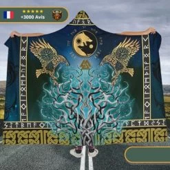 Plaid Viking Loup | Bleu Et Or -Viking Soldes Magasin H3e173f6e008d4e5797b9e3eaa8bcc5a72 removebg preview 1 600px