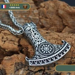 Collier Nordique Mjolnir | Argent -Viking Soldes Magasin H4016240f78224415bdb569e834aac650P 600px