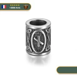 Perle En Acier Rune Nauthiz