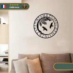 Stickers Aigle Viking | Noir Et Blanc -Viking Soldes Magasin H50a5bf9ef883430c95fc15b42a98daa64 6