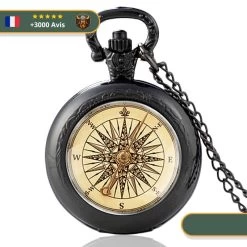 Montre à Gousset Viking <br> Boussole