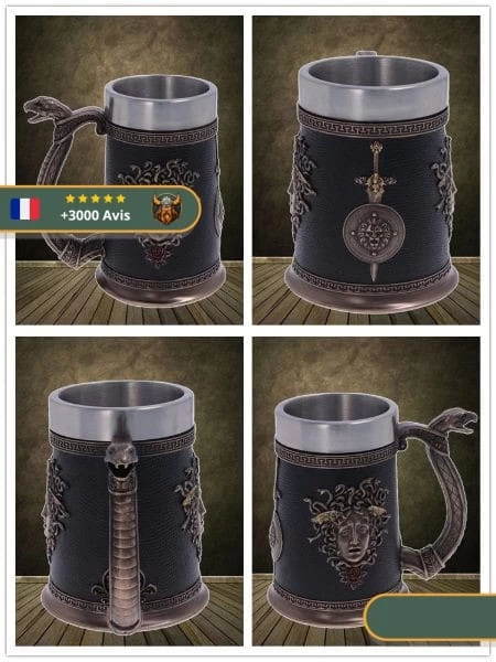 Mug Jörmungand | Marron 3 Mug Jörmungand | Marron – Image 3