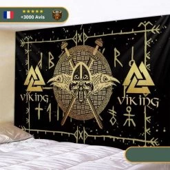 Drapeau Mythologie Viking | Noir Et Or -Viking Soldes Magasin H7601cda3df5241a5a5da147d34ce07acl 600px 5