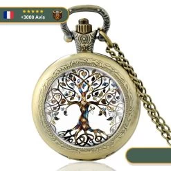 Montre à Gousset Viking <br> Arbre De Vie -Viking Soldes Magasin H8c97f24b7d07440180ad4c8cc17fe1e5j