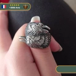 Bague Olaf Nodique | Argent 8 Bague Olaf Nodique | Argent -Viking Soldes Magasin H90070e932af54d77834428932dbf6efc0 600px