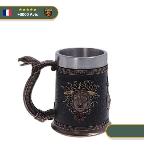 Mug Jörmungand | Marron 2 Mug Jörmungand | Marron – Image 2