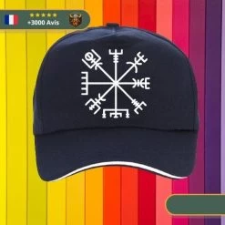 Casquette Boussole Viking | Bleu Et Blanc -Viking Soldes Magasin H9d21a6b1008b40df89a2a5559bdc03e94 removebg preview 1 600px