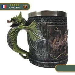 Tasse Viking Dragon | Gris -Viking Soldes Magasin HTB13DcuNpXXXXc XXXXq6xXFXXXr