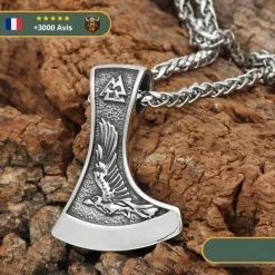 Collier Aigle Valknut | Argent -Viking Soldes Magasin HTB15ztfoyAnBKNjSZFvq6yTKXXa7 600px