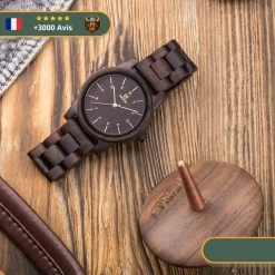 Montre Bois Mythologie | Marron -Viking Soldes Magasin HTB16X.zHk9WBuNjSspeq6yz5VXaY
