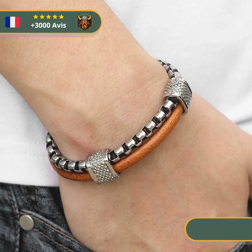 Bracelet Viking Drakkar | Argent 3 Bracelet Viking Drakkar | Argent – Image 3