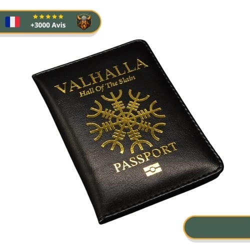 Portefeuille Valhalla | Noir 2 Portefeuille Valhalla | Noir – Image 2