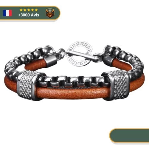 Bracelet Viking Drakkar | Argent 2 Bracelet Viking Drakkar | Argent – Image 2